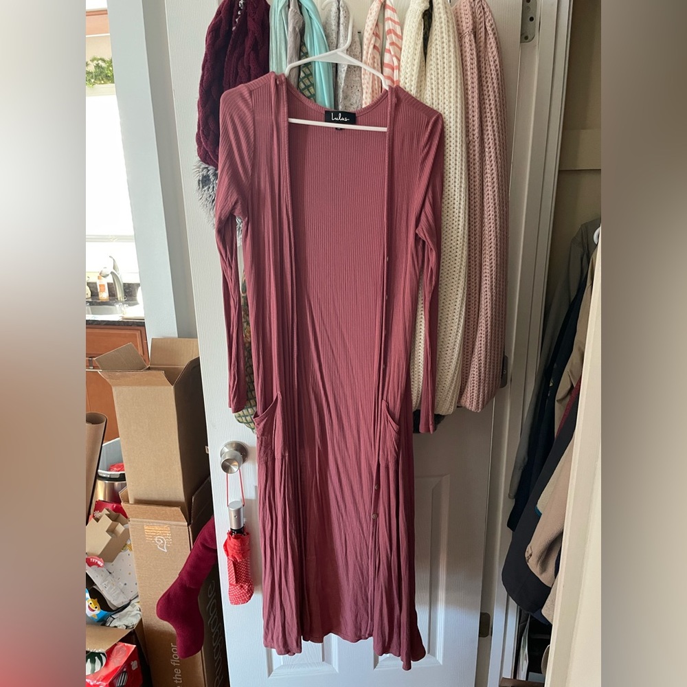 Lulu’s Duster, XS, mauve